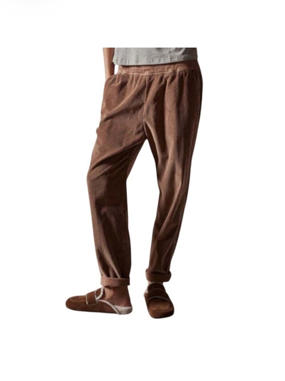 Standard James Perse Jumbo Cord Relaxed Fit Chino pants brown size 3 (Large L)
